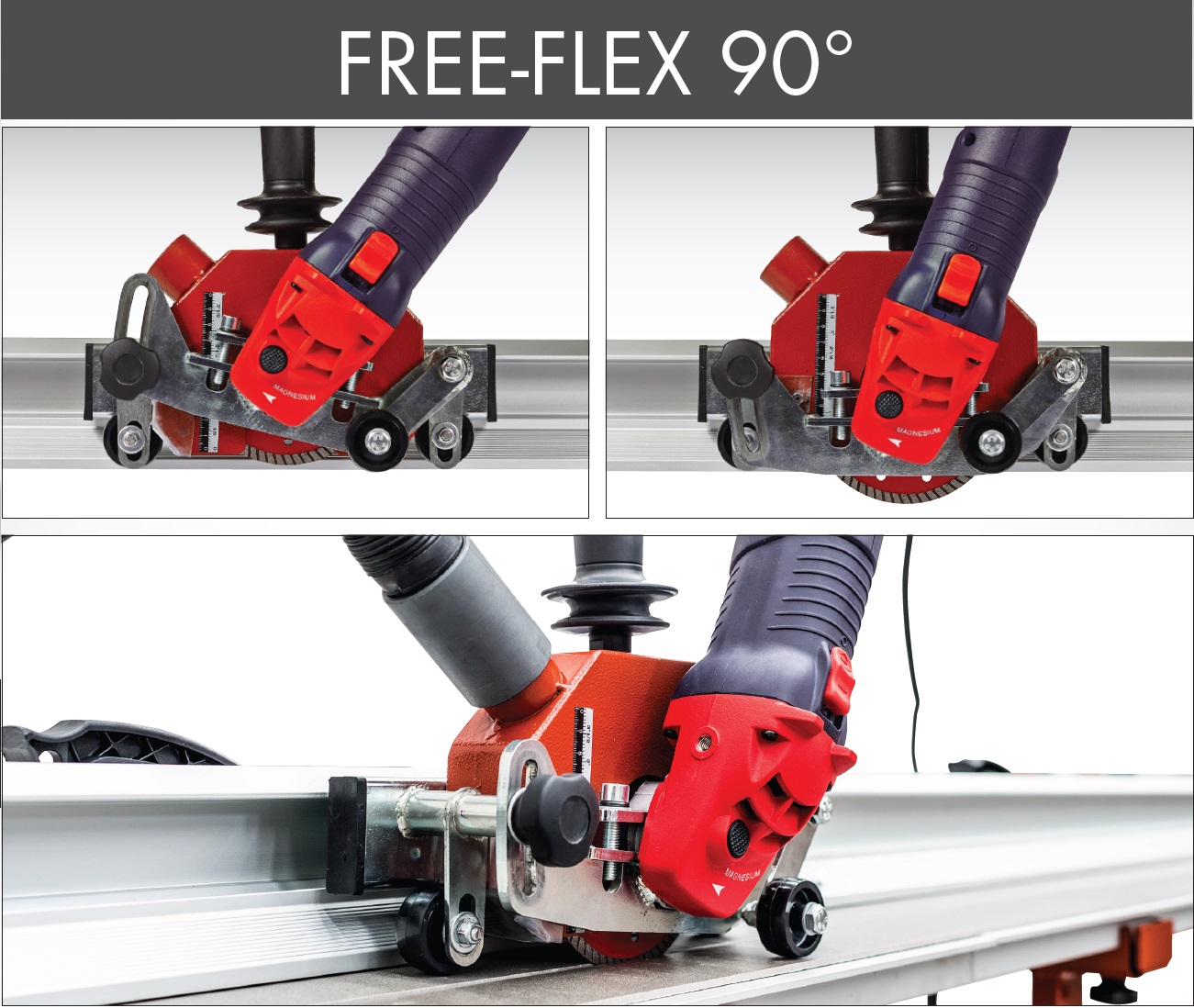 Free Flex pjovimo įrankis be šlifuoklio 90°