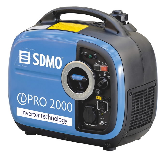 (1,8kW) Benzininis elektros generatorius SDMO INVERTER PRO 2000 C5